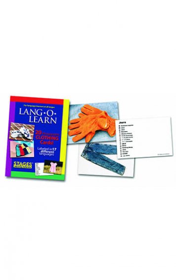 Lang-O-Learn Clothing Cards