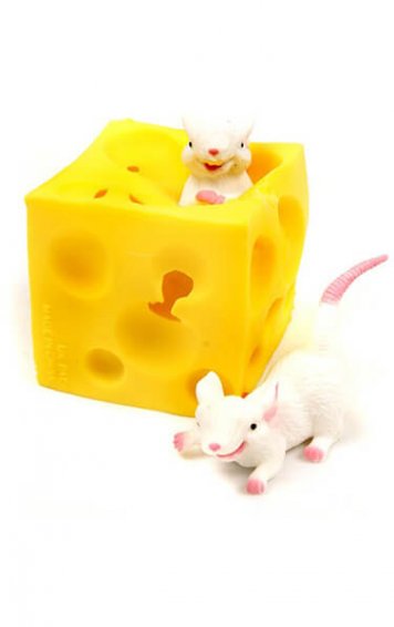 stretchy mice and cheese