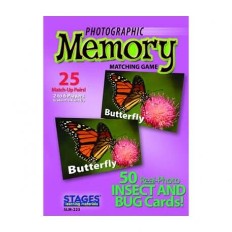 insect and bug memory card game