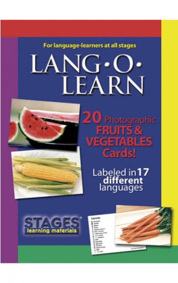 lang-o-learn fruits and vegetables