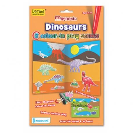 dinosaurs magnetic play scenes