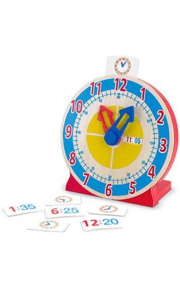 turn and tell wooden clock