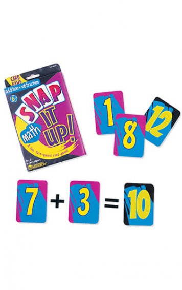 Snap It Up Maths Card Game Addition