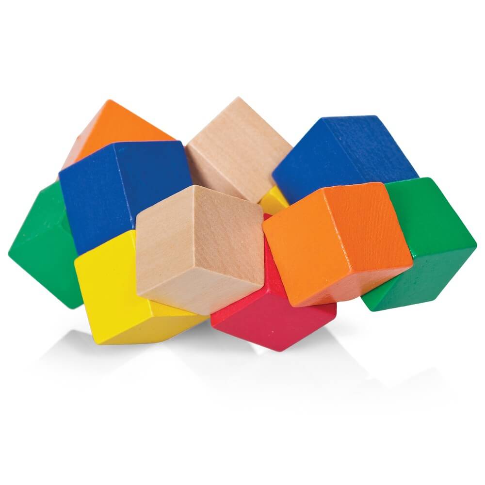 Wooden Cube Puzzle Fun - Treezy