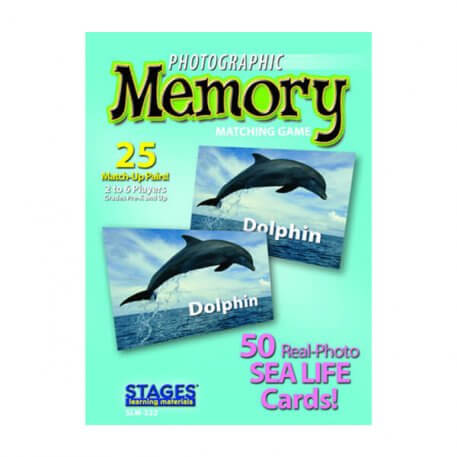 sea life memory card game