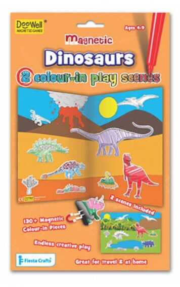 dinosaurs magnetic play scenes