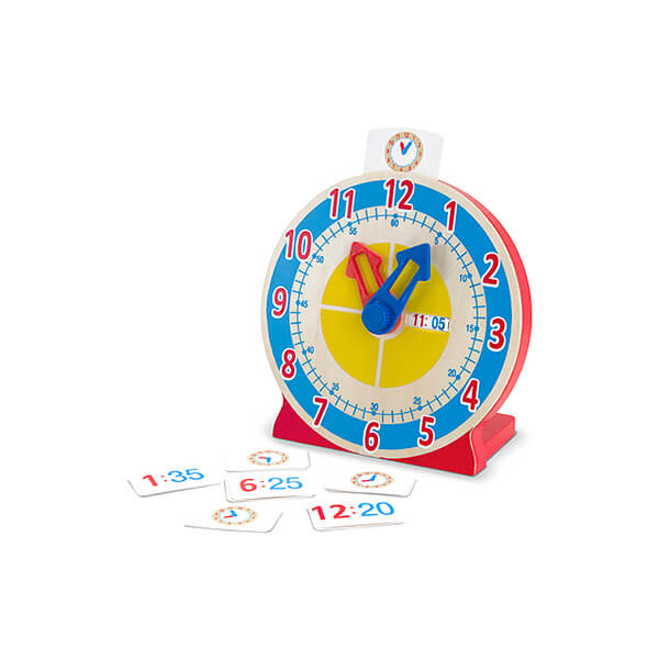 turn and tell wooden clock